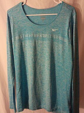 Nike Dri-Fit Knit Long Sleeve Running Top Women's XL